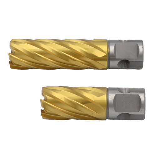 42. HSS TiN PLATED -SHORT & LONG- TiN PLATED ANNULAR CUTTER 50MM - Image 1